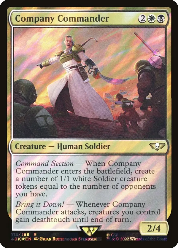 Company Commander (Surge Foil)