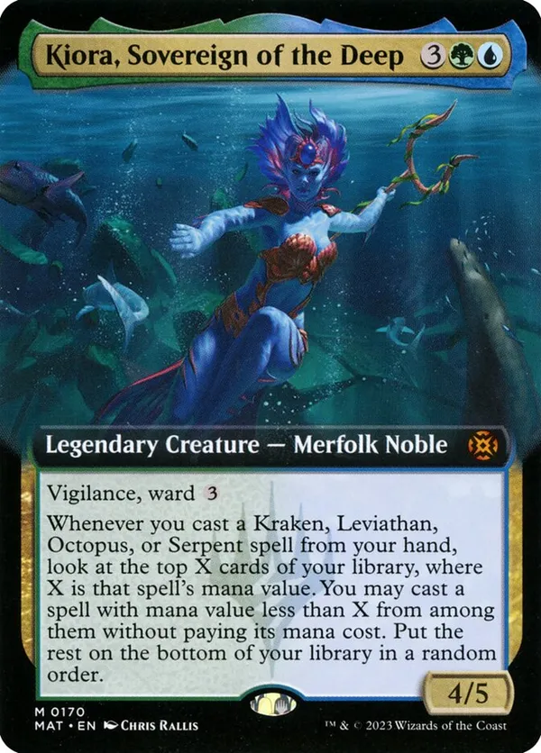 Kiora, Sovereign of the Deep (Extended Art)