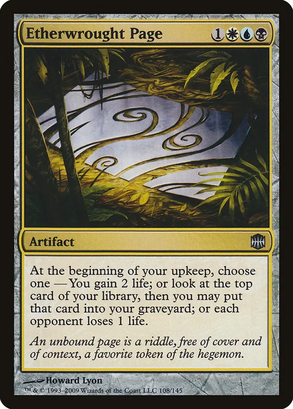 Etherwrought Page Alara Reborn (ARB) #108 Etherwrought Page Alara Reborn (ARB) #108
