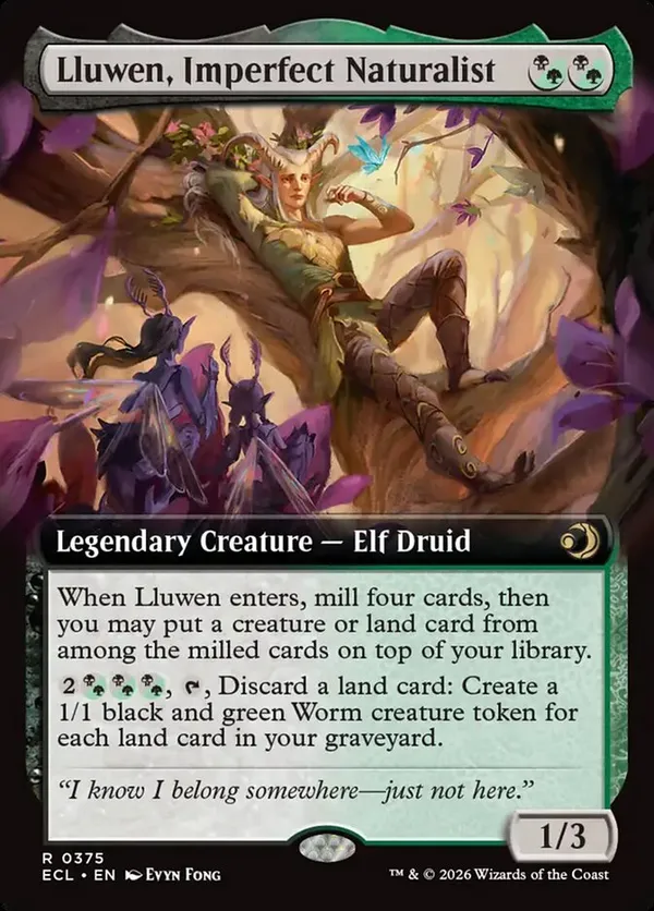 Lluwen, Imperfect Naturalist (Extended Art)