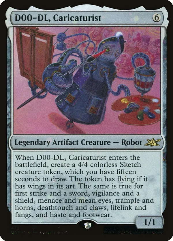 D00-DL, Caricaturist (Galaxy Foil)