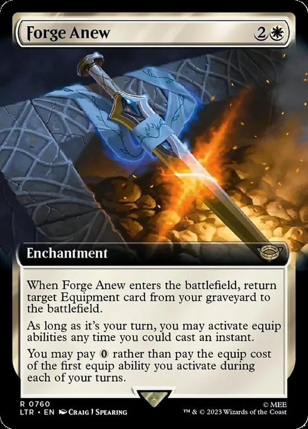 Forge Anew (Extended Art) (Surge Foil)