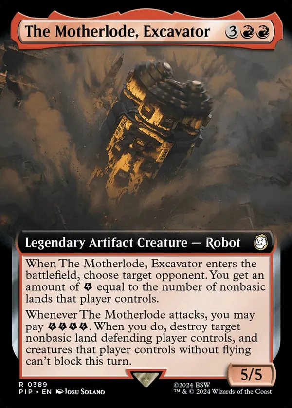 The Motherlode, Excavator (Extended Art)