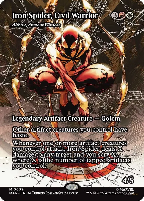 Iron Spider, Civil Warrior - Alibou, Ancient Witness