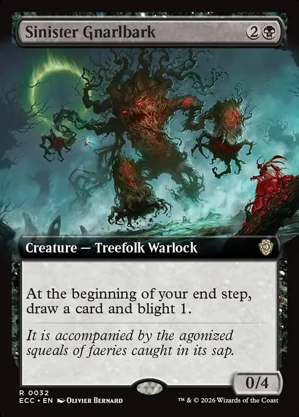 Sinister Gnarlbark (Extended Art)