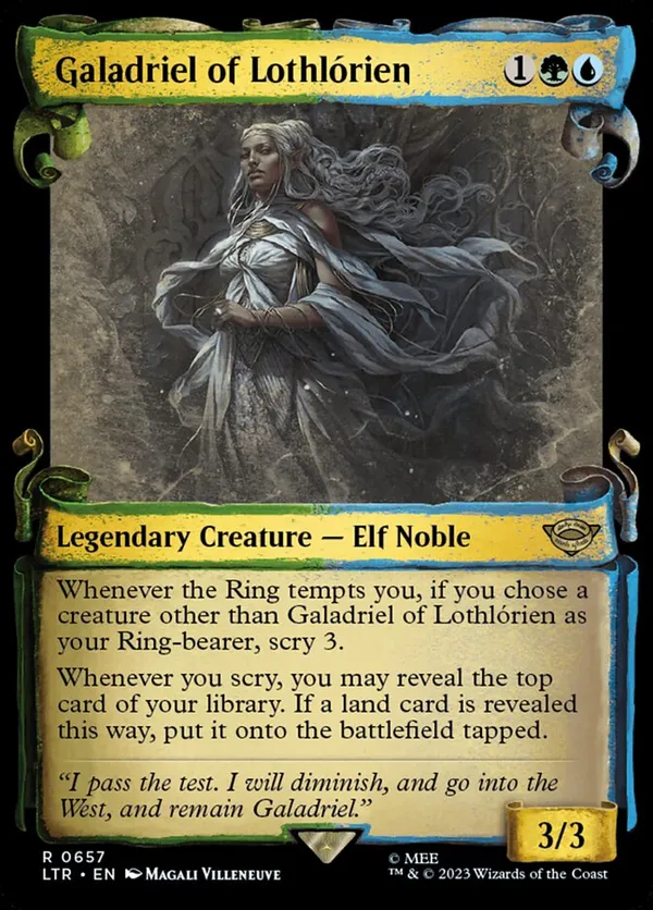 Galadriel of Lothlorien (Showcase Scrolls)