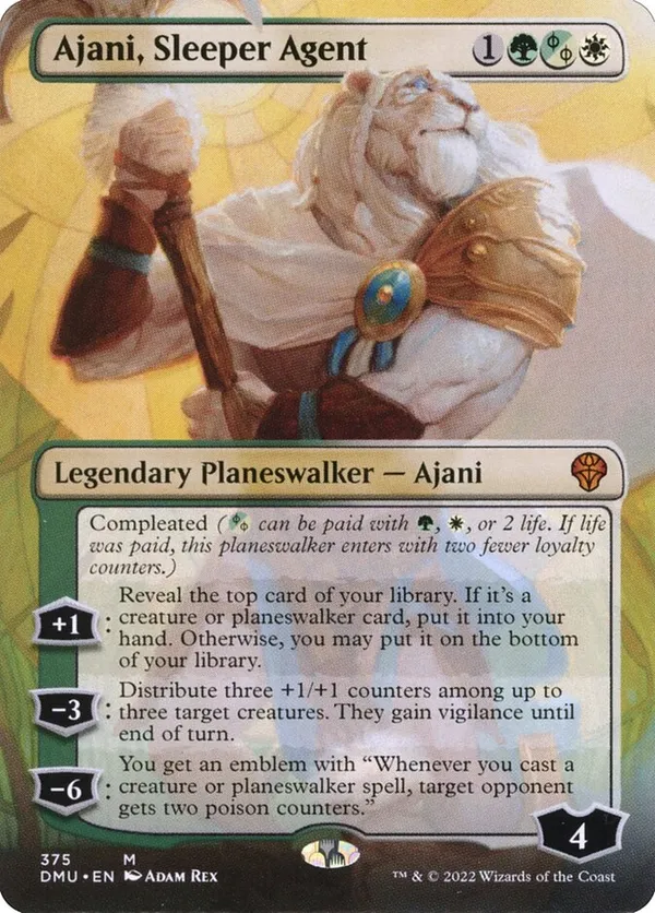 Ajani, Sleeper Agent (Borderless)
