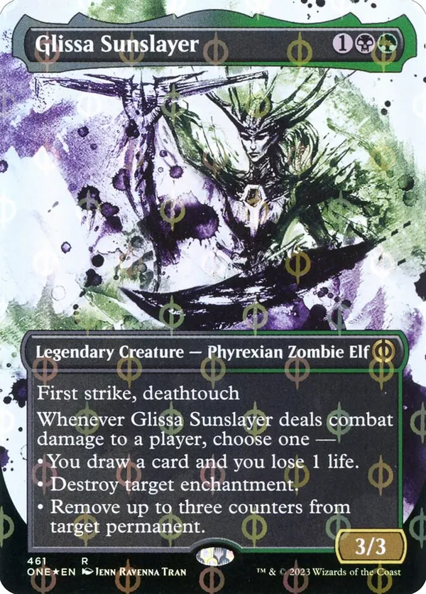 Glissa Sunslayer (Showcase) (Step-And-Complete Foil)
