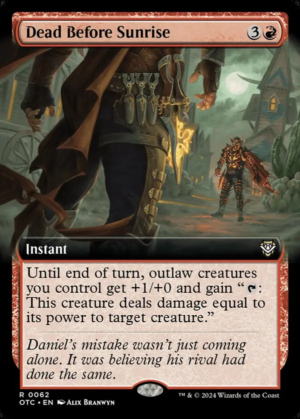 Dead Before Sunrise (Extended Art)