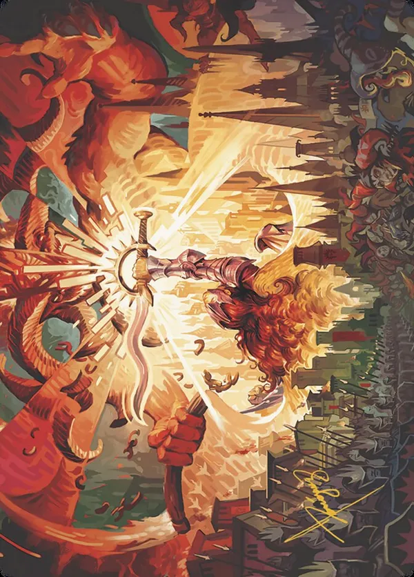 Warleader's Call Art Card (23/49)