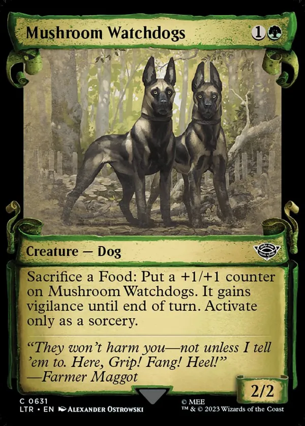 Mushroom Watchdogs (Showcase Scrolls)