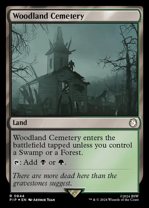 Woodland Cemetery (Surge Foil)
