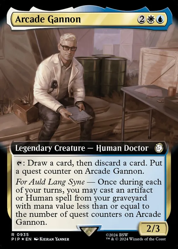 Arcade Gannon (Extended Art) (Surge Foil)