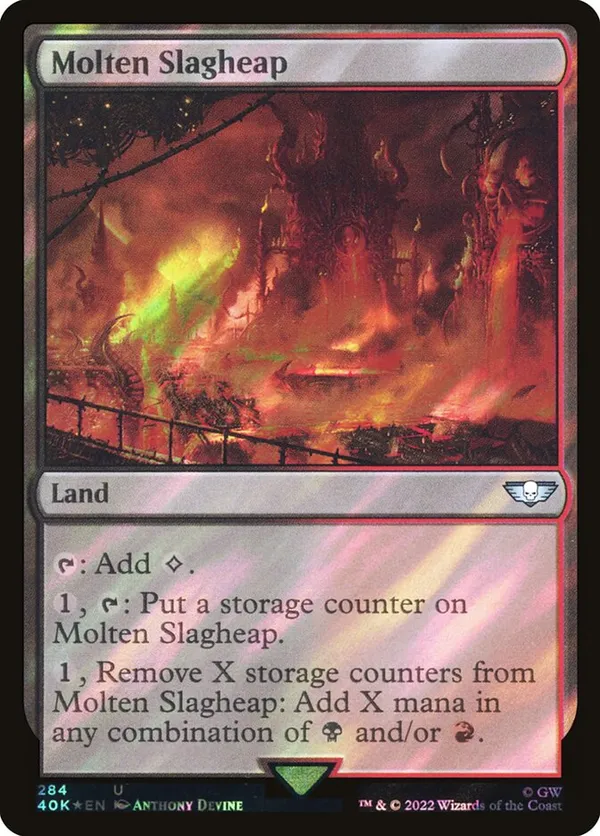 Molten Slagheap (Surge Foil)