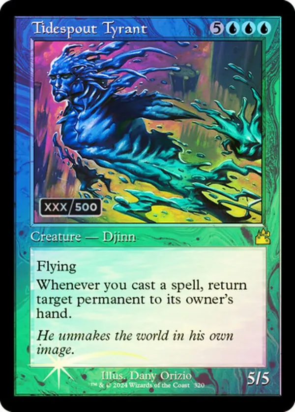 Tidespout Tyrant (Retro Frame) (Serial Numbered)