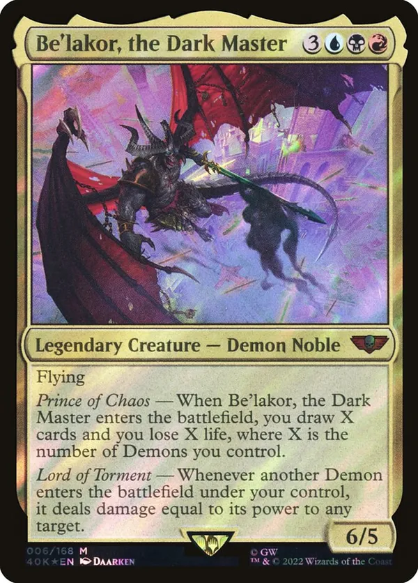 Be'lakor, the Dark Master (Surge Foil)