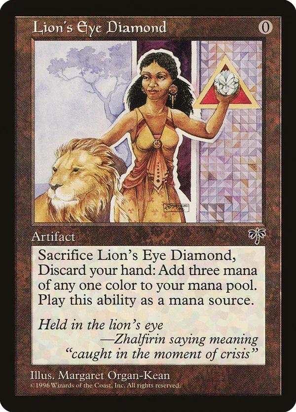 Diamond - Da Magnificent 激レアプロモオンリー Mox Diamond Stronghold Magic the gathering MTG Artifact Japanese