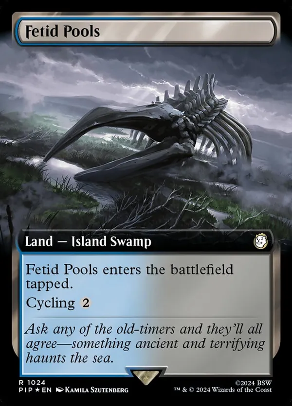 Fetid Pools (Extended Art) (Surge Foil)