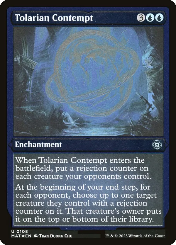 Tolarian Contempt (Foil Etched)