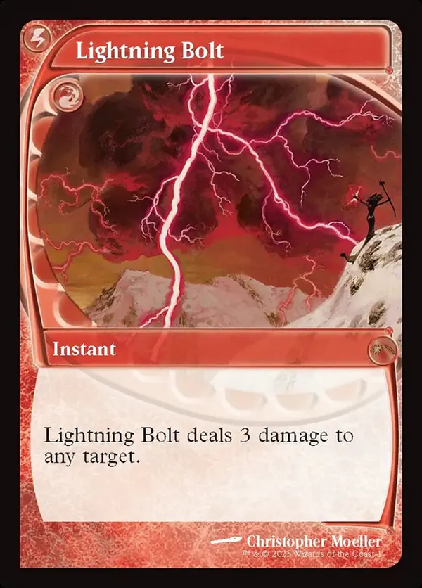 Lightning Bolt (Future Sight) • Secret Lair Series (SLD) #1