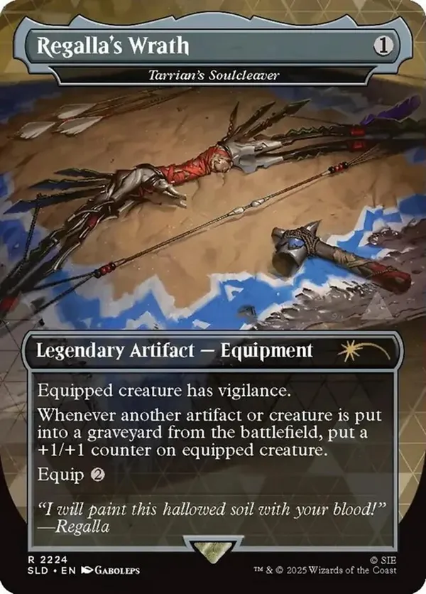 Regalla's Wrath - Tarrian's Soulcleaver (Rainbow Foil)