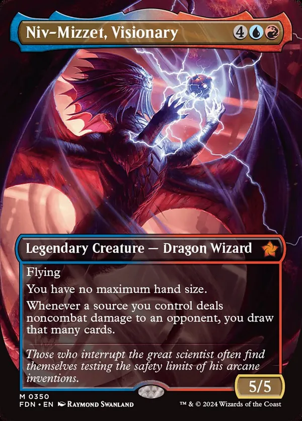 Niv-Mizzet, Visionary (Borderless)