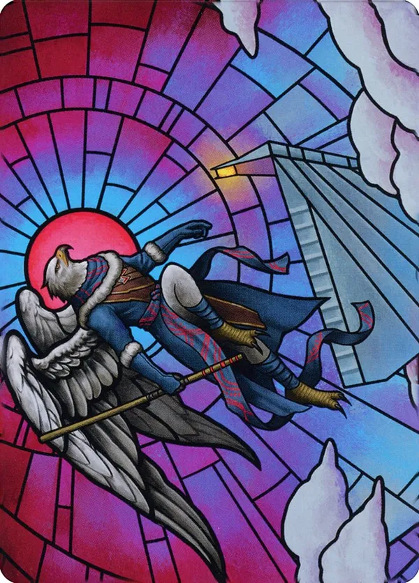 Balmor, Battlemage Captain Art Card (69/81) (Gold-Stamped Signature)