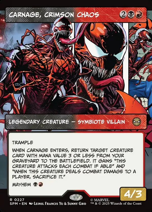 Carnage, Crimson Chaos (Borderless)