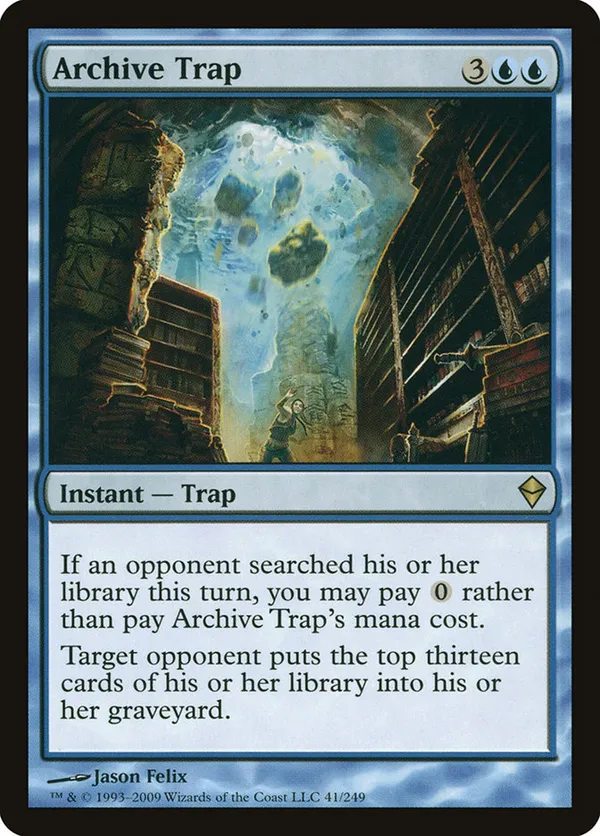 Archive Trap • Zendikar (ZEN) #41