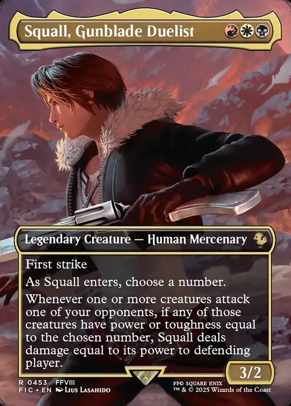 Squall, SeeD Mercenary • Standard Showdown Promos #2