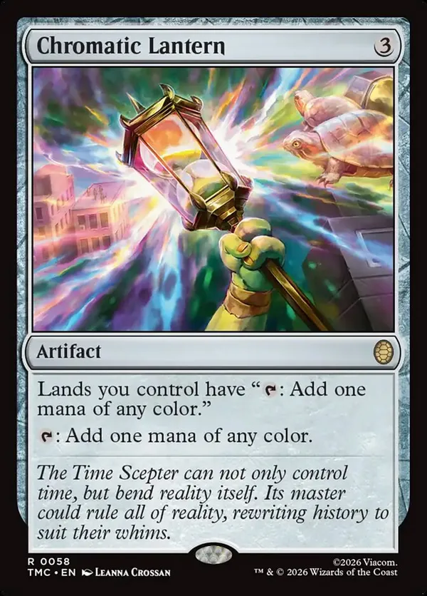 Chromatic Lantern (Surge Foil) Commander: Teenage Mutant Ninja Turtles (TMC) #58 Chromatic Lantern (Surge Foil) Commander: Teenage Mutant Ninja Turtles (TMC) #58
