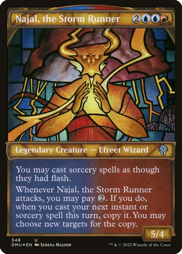 Najal, the Storm Runner (Textured Foil)