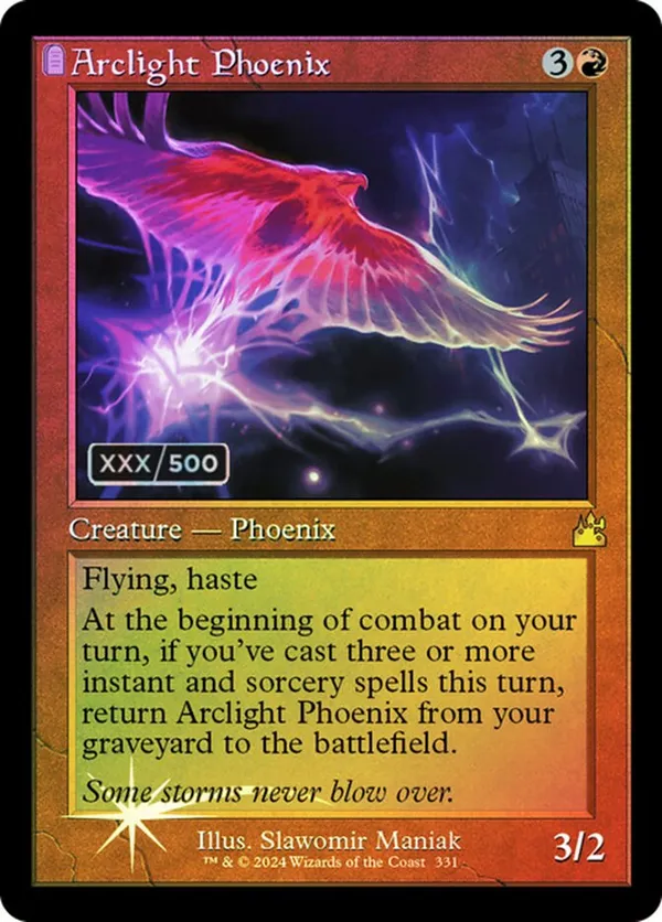 Arclight Phoenix (Retro Frame) • Ravnica Remastered (RVR) #331