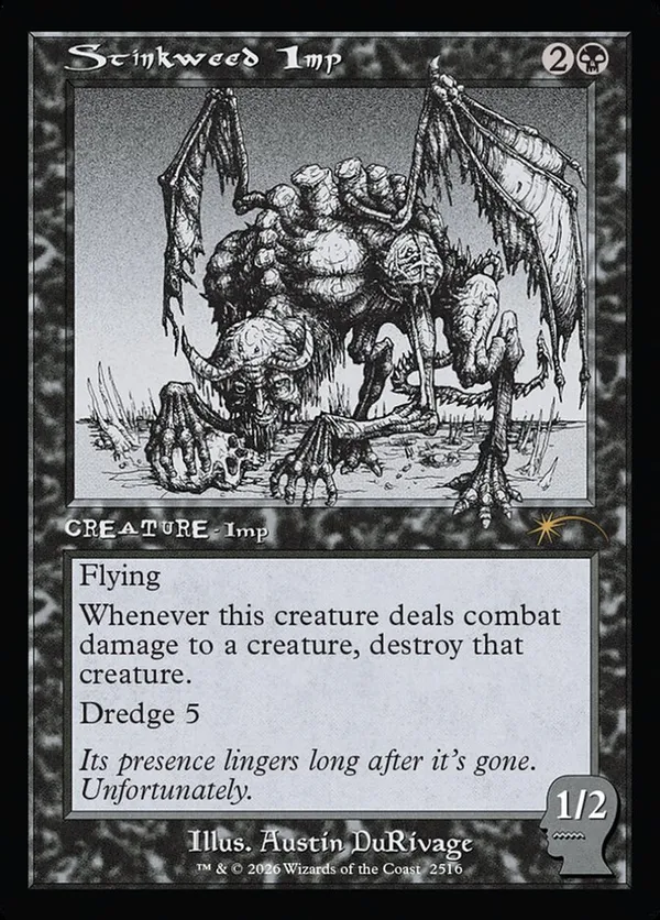 Stinkweed Imp  Secret Lair Series (SLD) #2516