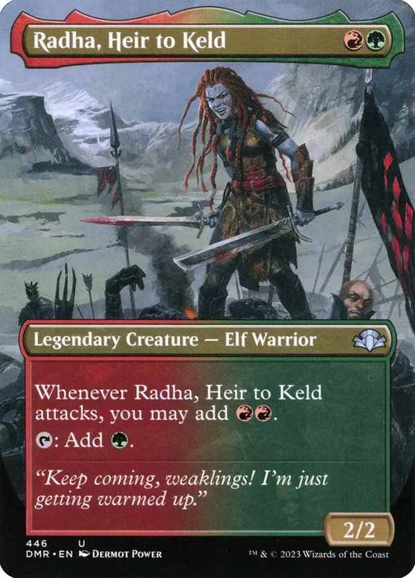 Radha, Heir to Keld (Borderless)