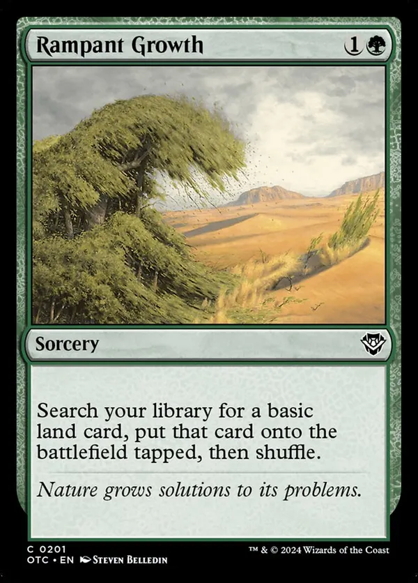 Rampant Growth (Foil Etched) • WPN & Gateway Promos