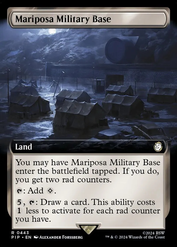 Mariposa Military Base (Extended Art)