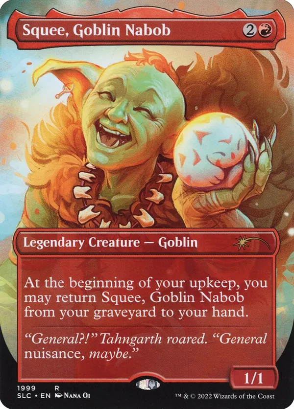 Squee, Goblin Nabob (Borderless)