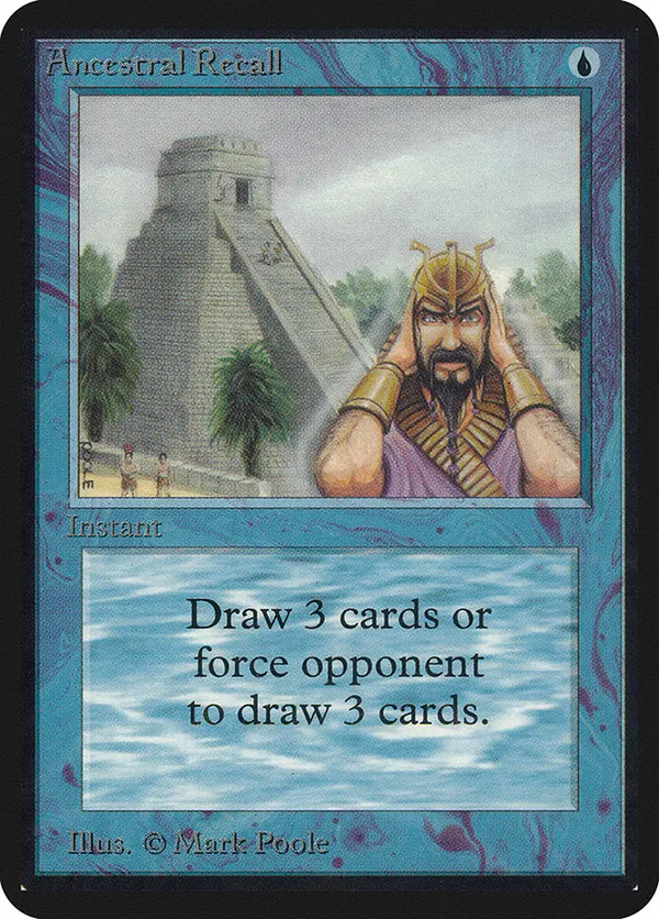 【PSA10】Ancestral Recall(30A)【MTG】 PSA10 MTG Magic 30th Anniversary Edition Ancestral Recall
