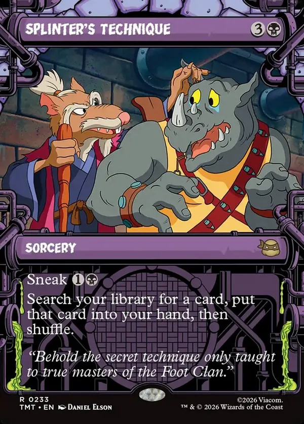 Splinter's Technique (Showcase)