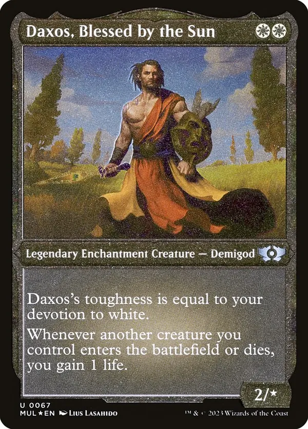 Daxos, Blessed by the Sun (Foil Etched)