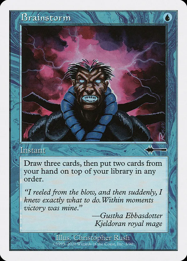 MTG 渦まく知識 Brainstorm スパイダーマン (7013) MTG 渦まく知識 Brainstorm スパイダーマン (7013) 【公式通販】