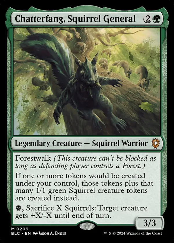mtg cards with squirrels in the art Handpainted Rocket Racoon on a foil card reference: Scottie Young @skottieyoung Handpainted by @lur_altered Not for sale #mtgcube #mtalter #mtgalters #mtgmarvel #mtgalteredart #mtg #mtgaddicts I will respond quickly and do everything I can to make your ordering experience as positive as possible Mtg altered art card Chatterfang,
