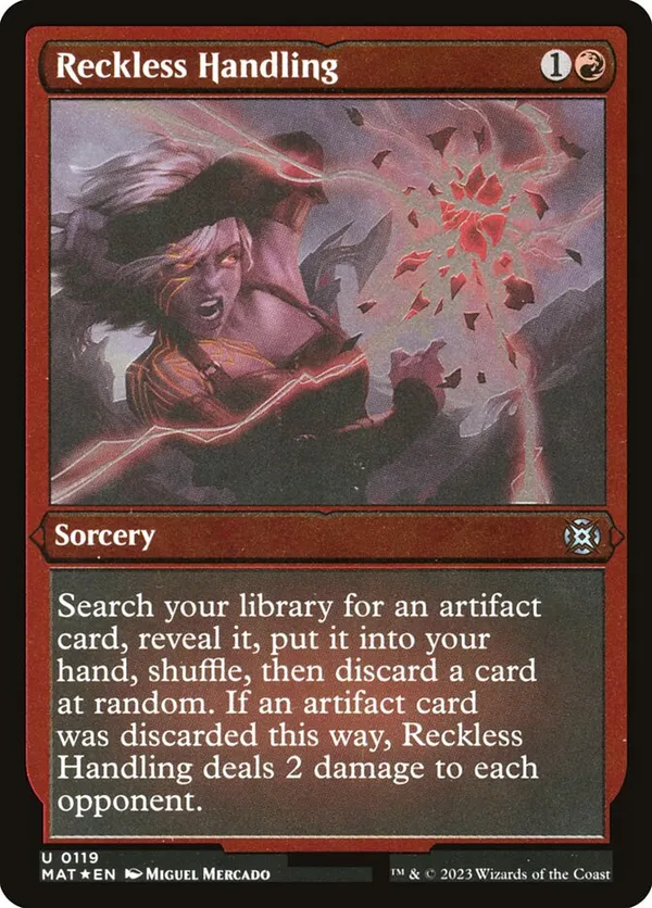 Reckless Handling (Foil Etched)