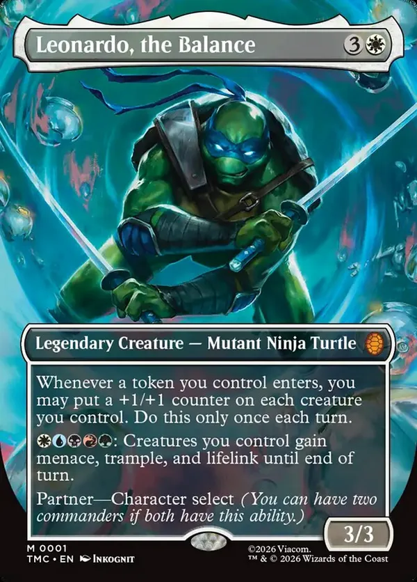 Leonardo, the Balance (Borderless)
