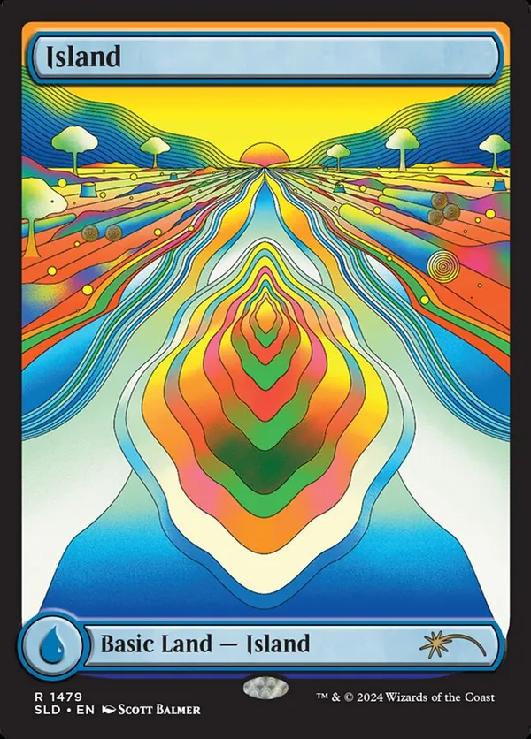Island (1479) (Rainbow Foil)