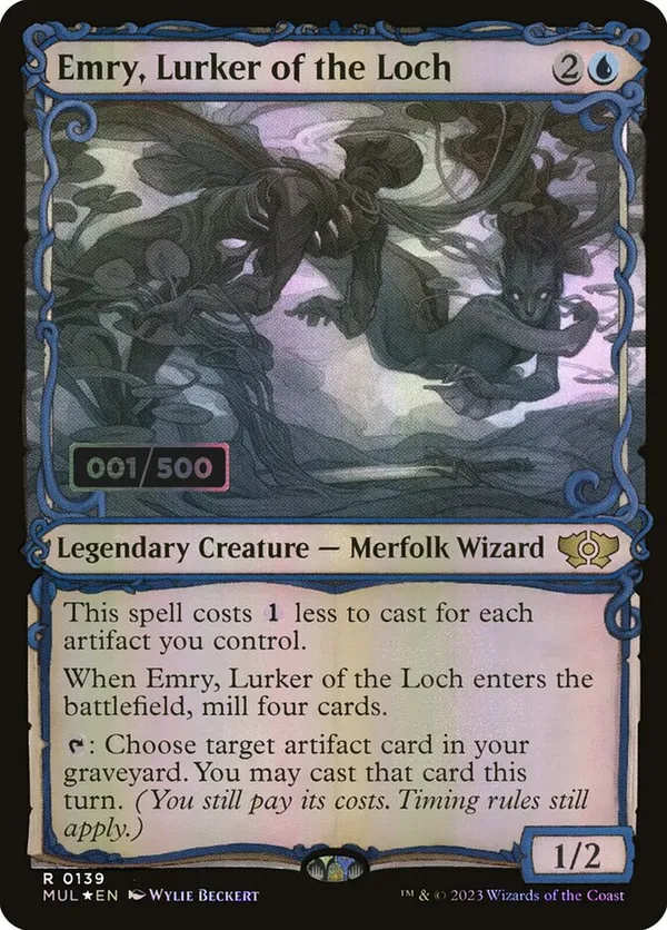 mtg march of the machines serialized cards Amazon.com: PROMAXIBINDER MTG Commander Deck Box with 2 Dividers, Fits 100+  Single Sleeved Cards, Strong Magnet Magic Gathering Deck Box, PU Leather  Trading Card Storage Box for TCG CCG MTG Cards (Navy