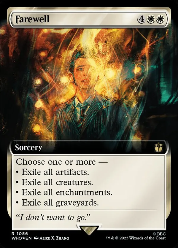 Farewell (Extended Art) (Surge Foil)