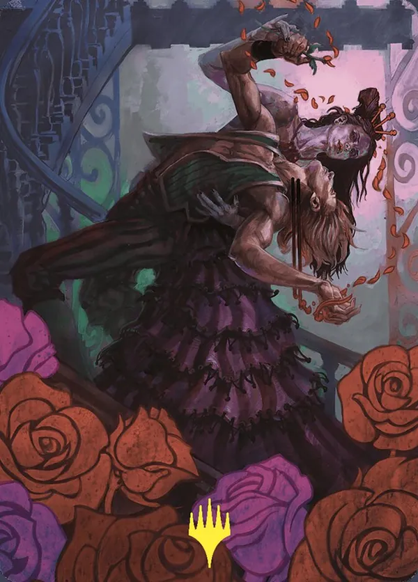 Exsanguinate Art Card (2) (Gold-Stamped)