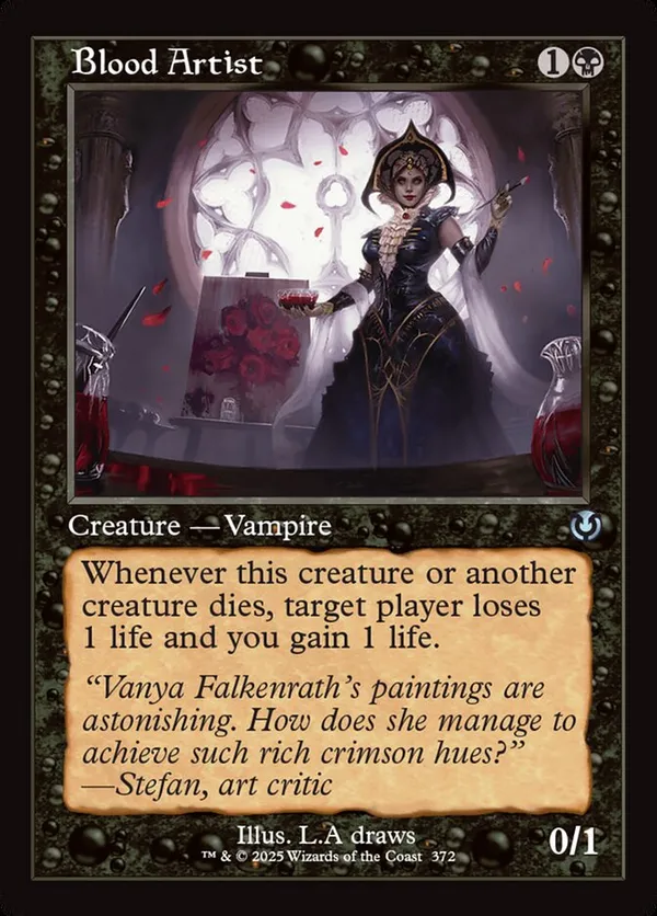Blood Artist (Retro Frame)  Innistrad Remastered (INR) #372